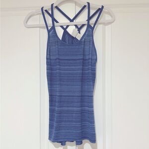 Champion Womens Blue Duo Dry Tank Size L like new